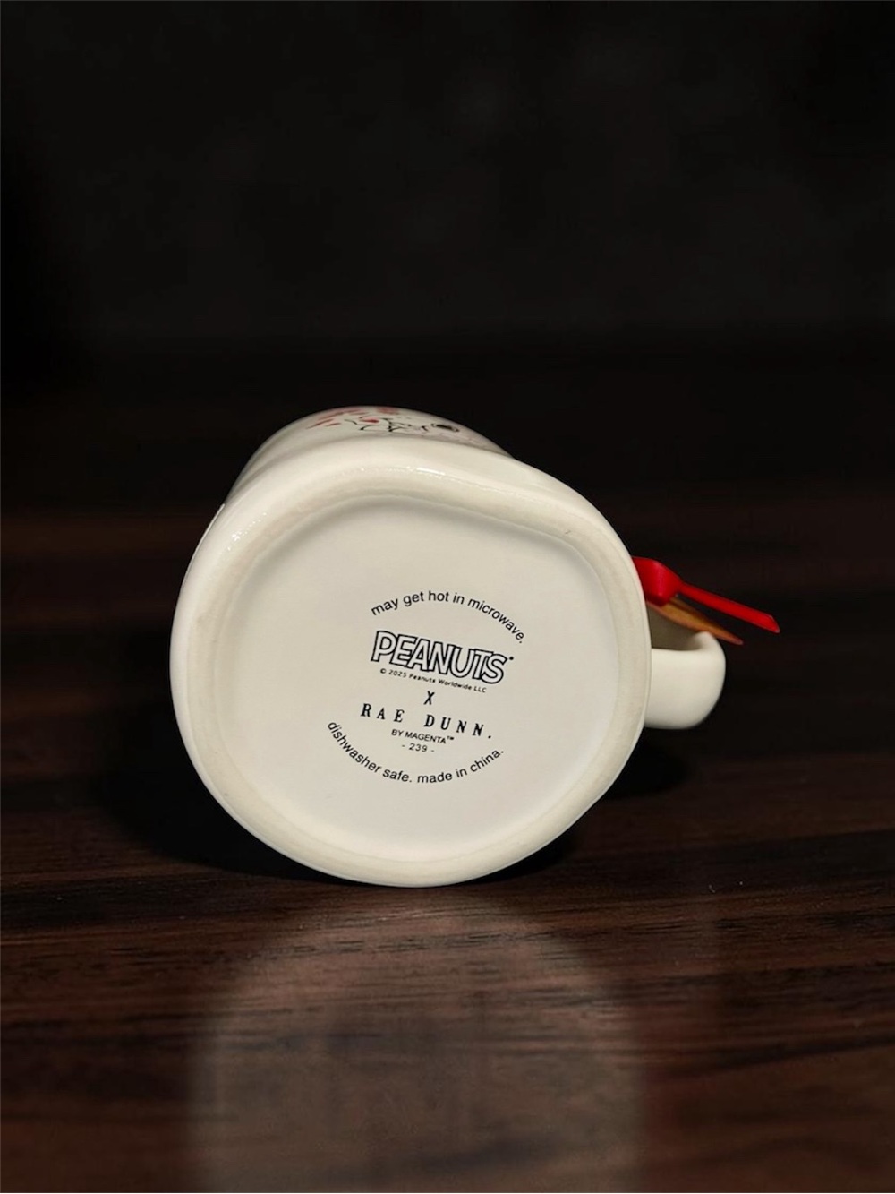 Rae Dunn x Peanuts Snoopy “Be Mine” Mug - Picture 3 of 3